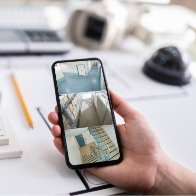 Pittsburgh security camera feed on cell phone